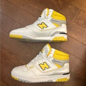 New Balance Yellow High Tops (12)